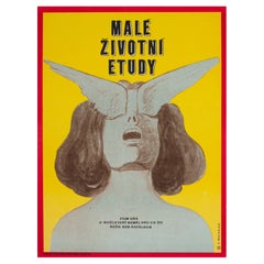 Five Easy Pieces 1973 Czech A3 Film Poster, Machalek