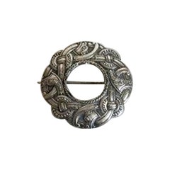 Danish Museums Copy of Viking Broch in Silver 830