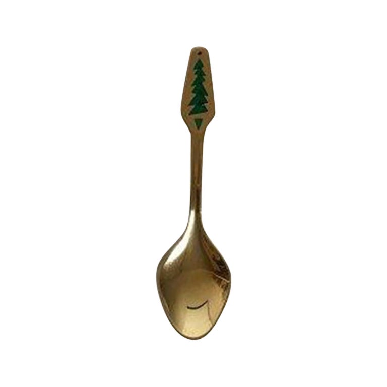 Meka Christmas Spoon in Sterling Silver For Sale