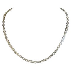 Anchor Chain of 835 Silver