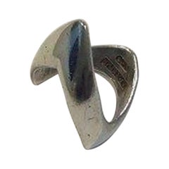 Danish Sterling Silver Ring 'Mitre'