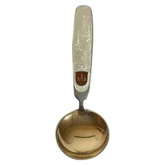 Anton Michelsen Gilded Sterling Silver Commemorative Spoon