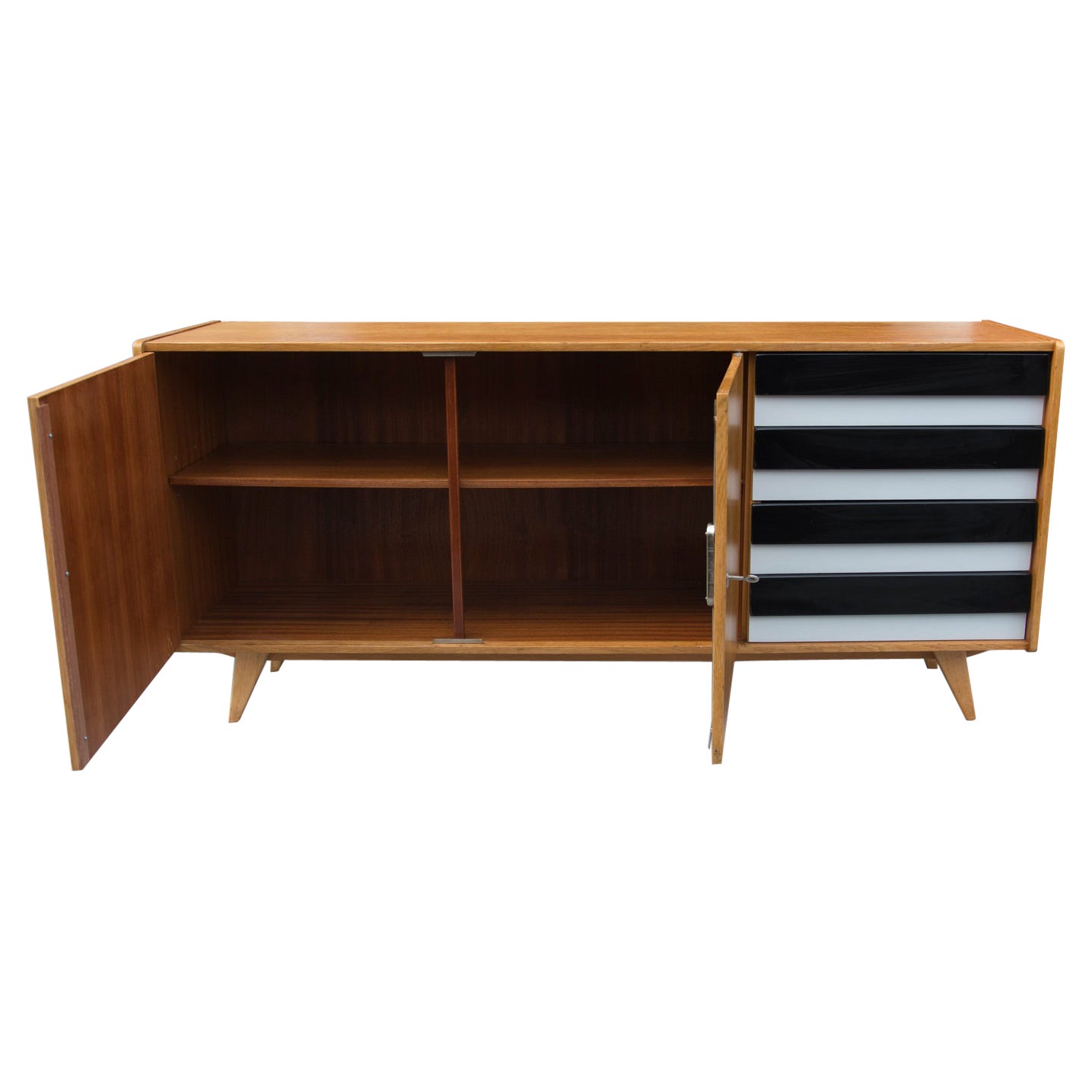 Mid Century U-460 Sideboard by Jiří Jiroutek for Interiér Praha, Czechoslovakia For Sale