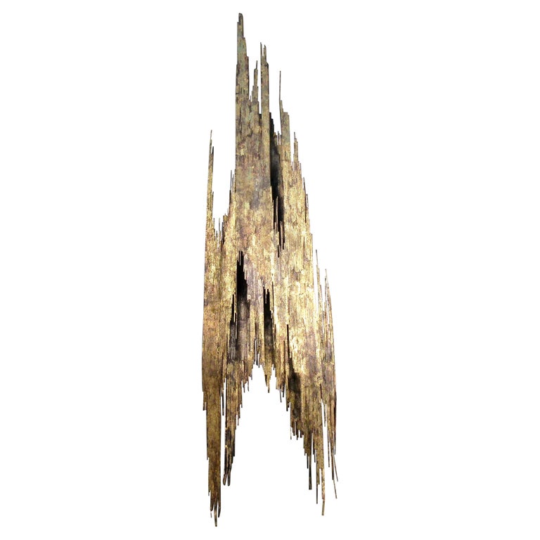 Picture of Contemporary Modern Metal Wall Sculpture For Sale at 1stDibs