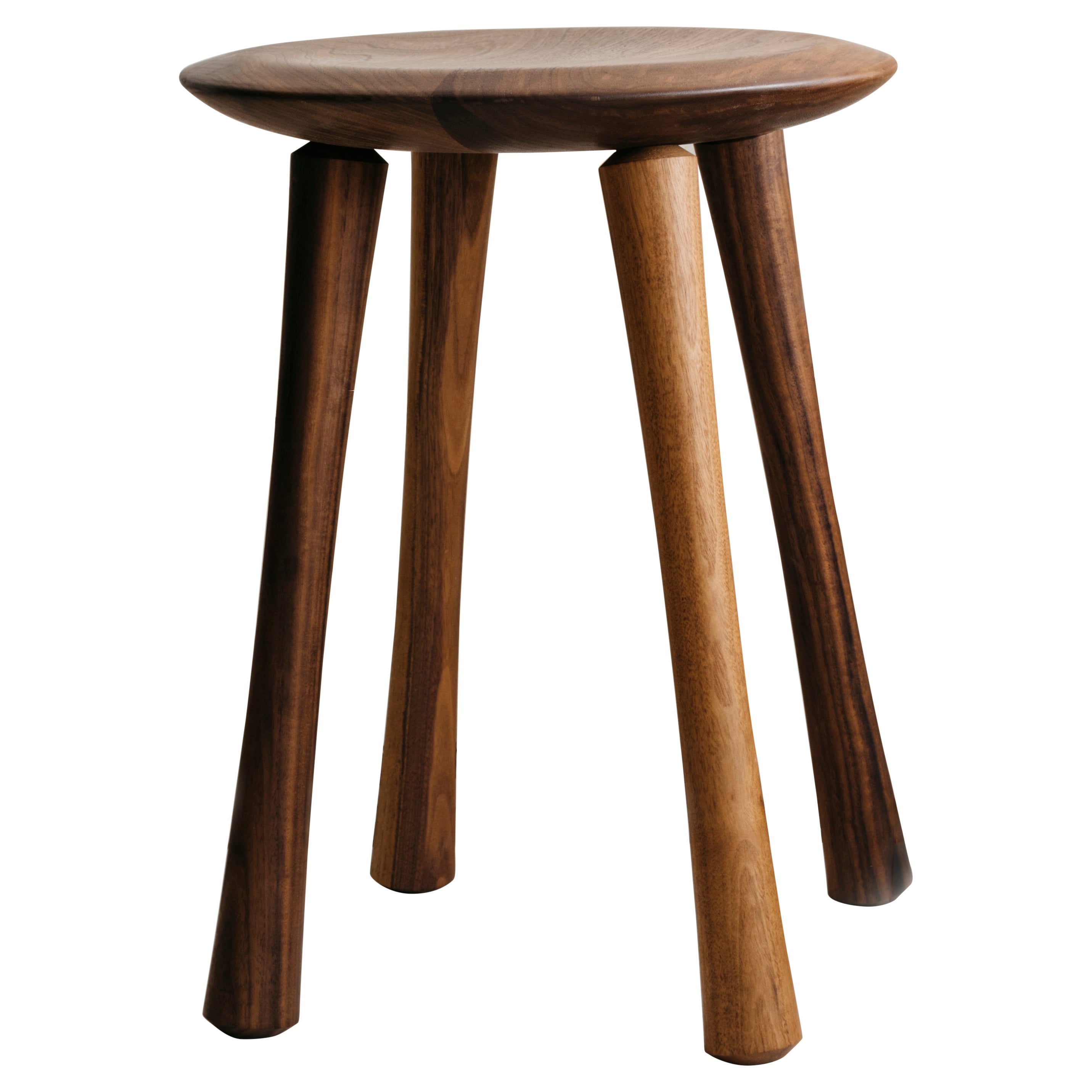 Richard Watson Fawn Stool Walnut, Table Height