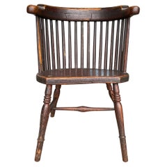 Antique 19th Century English Barrelback Windsor Chair