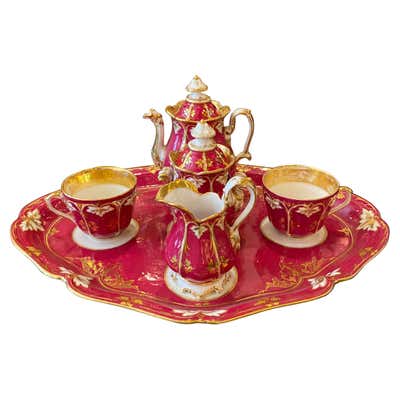 Classic Italian White and Gold Fine Porcelain Tea Set at 1stDibs ...