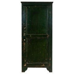 English Painted Pine Cupboard 