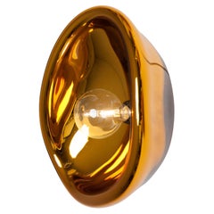 Small Aurum Gold Glass Sconce, Alex de Witte
