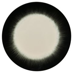 Ann Demeulemeester for Serax Dé Dinner Plate in Off White / Black
