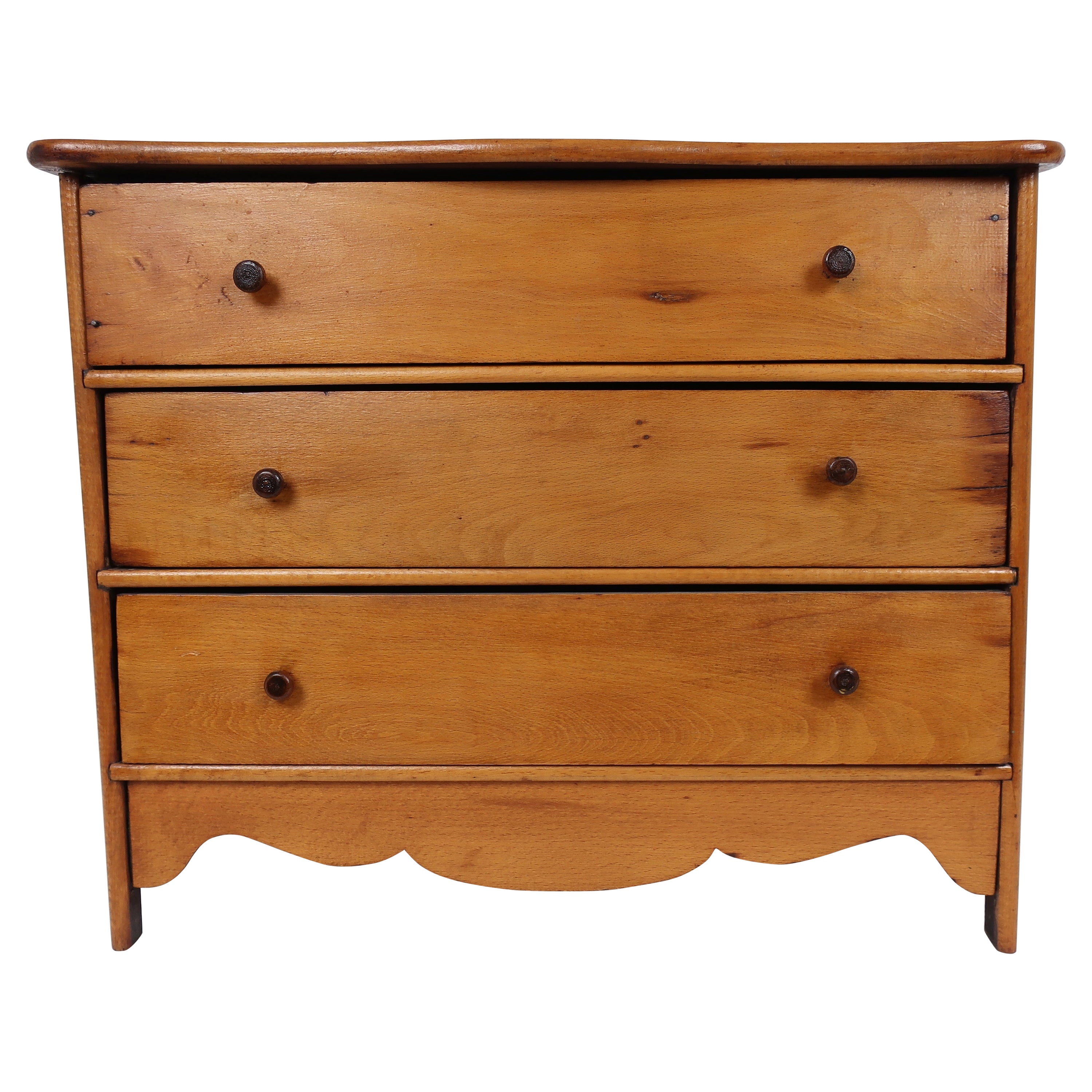 American Miniature Sample Chest of Drawers