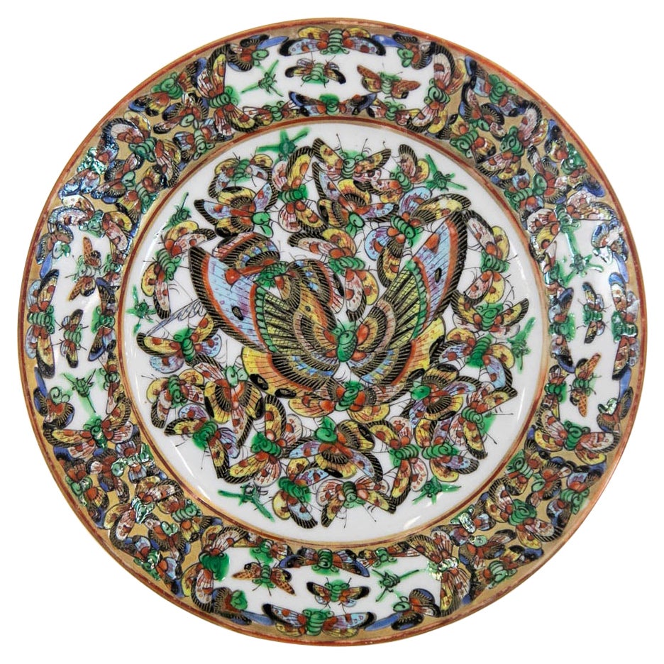 Thousand Butterfly Plate For Sale