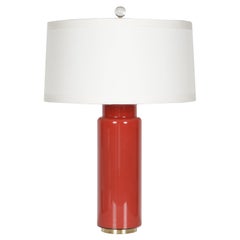 Red Glass Lamp, c. 1970