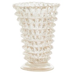 Large Italian Barovier Spike Vase