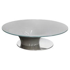 New Design Coffee Table in Lacquered Grey High Gloss