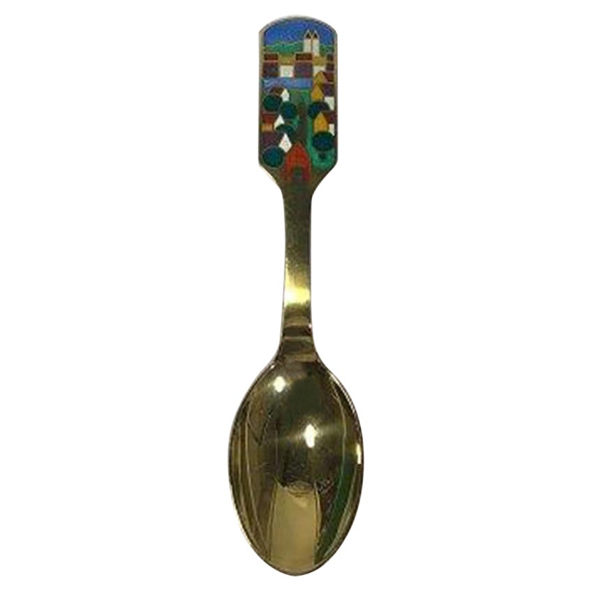 Anton michelsen Christmas Spoon in Sterling Silver from 1988