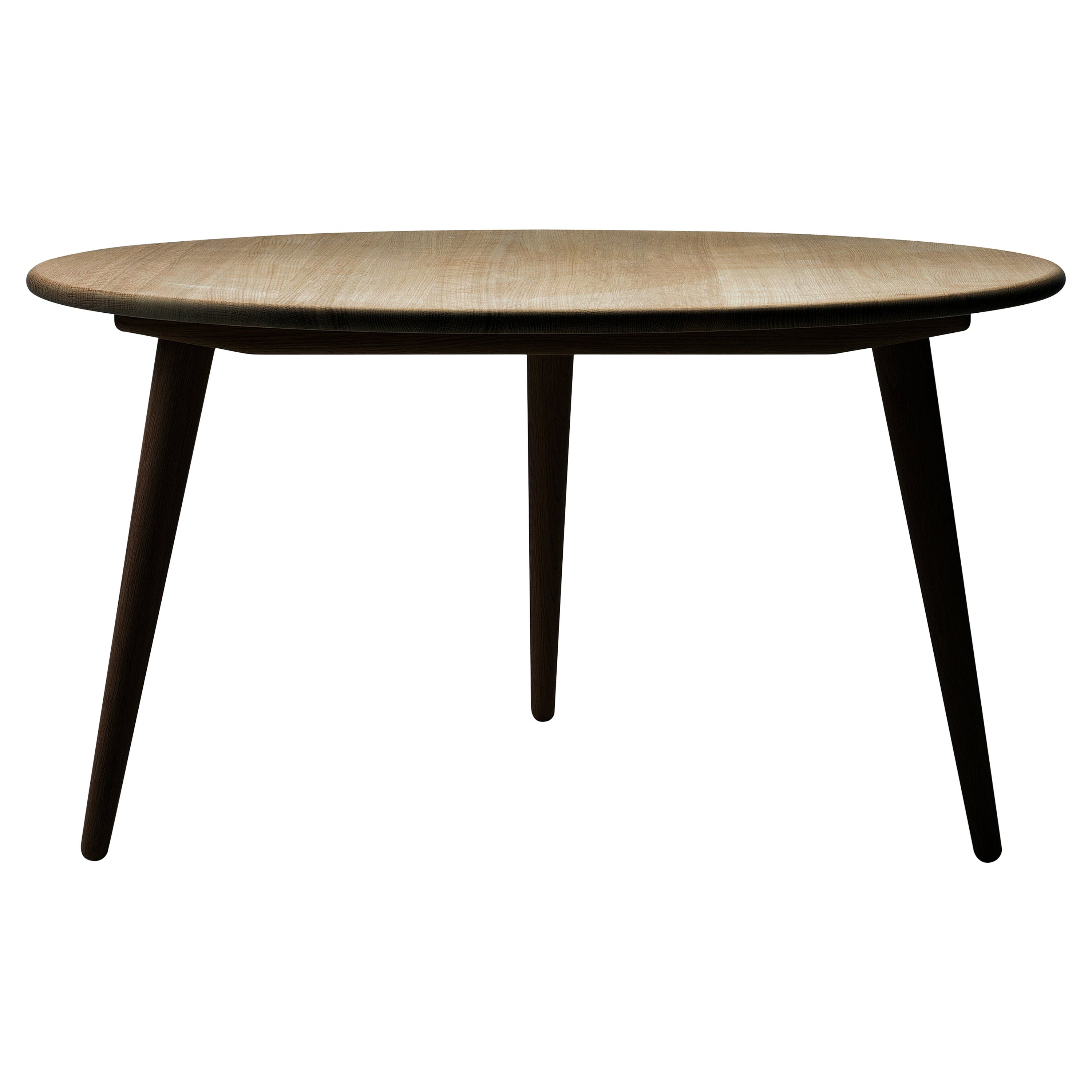 CH008 Small Coffee Table in Walnut Lacquer by Hans J. Wegner