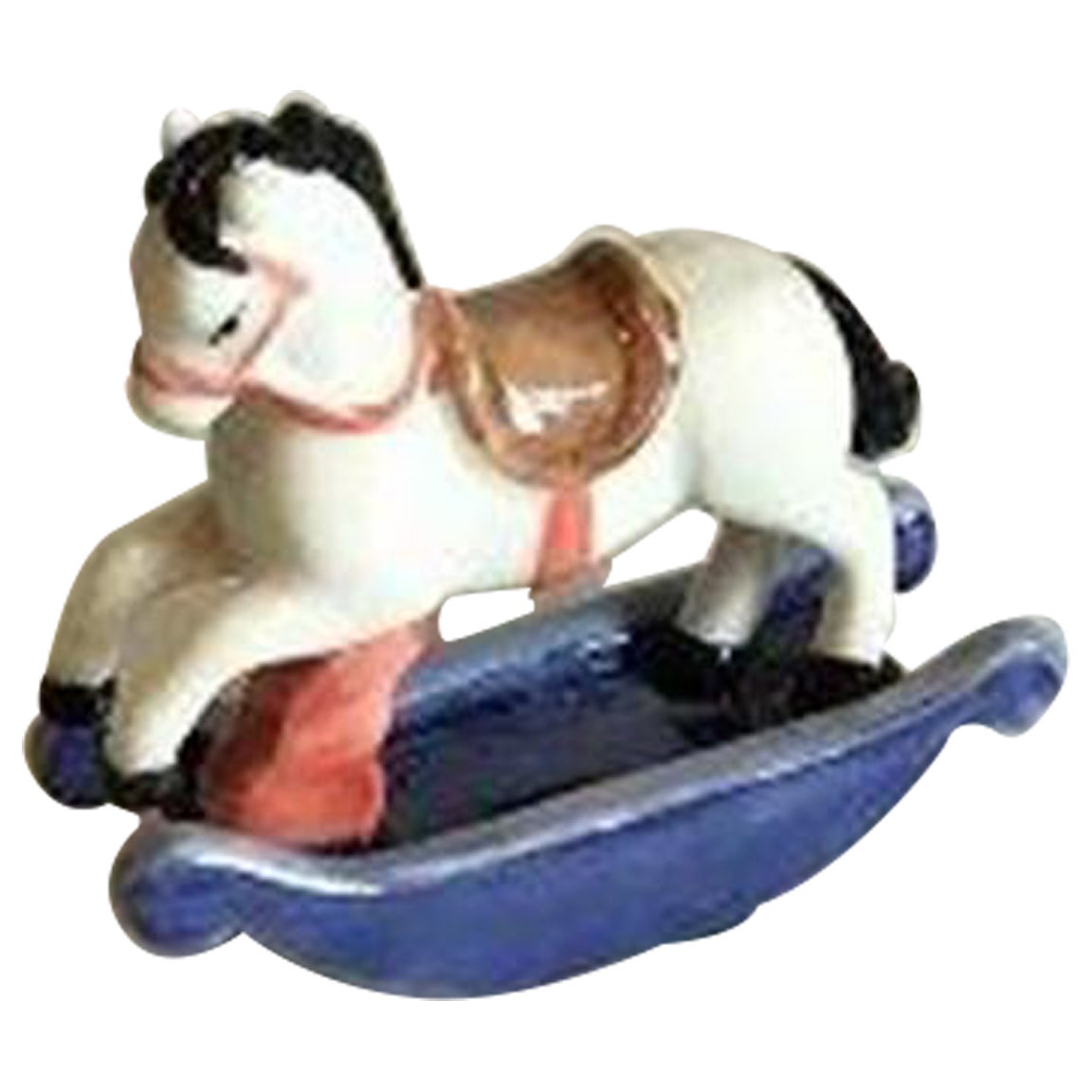 Bing & Grondahl Cheistmas Figurine of Rocking Horse No 143 For Sale