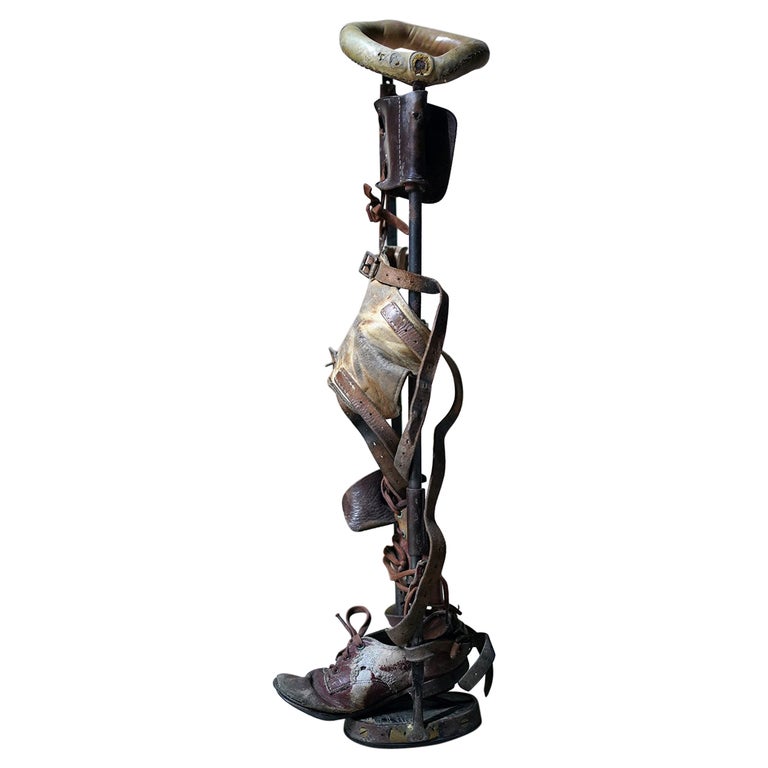 Rare Child’s Polio Leg Brace c.1900 at 1stDibs leg braces for polio