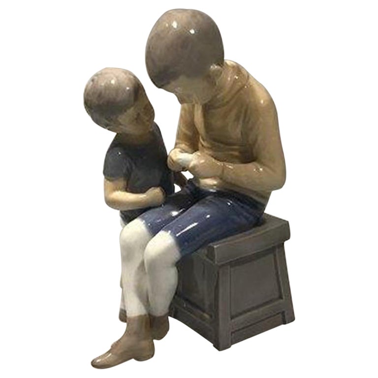 Bing & Grøndahl, “Tom & Willy” Figurine No 1648 For Sale