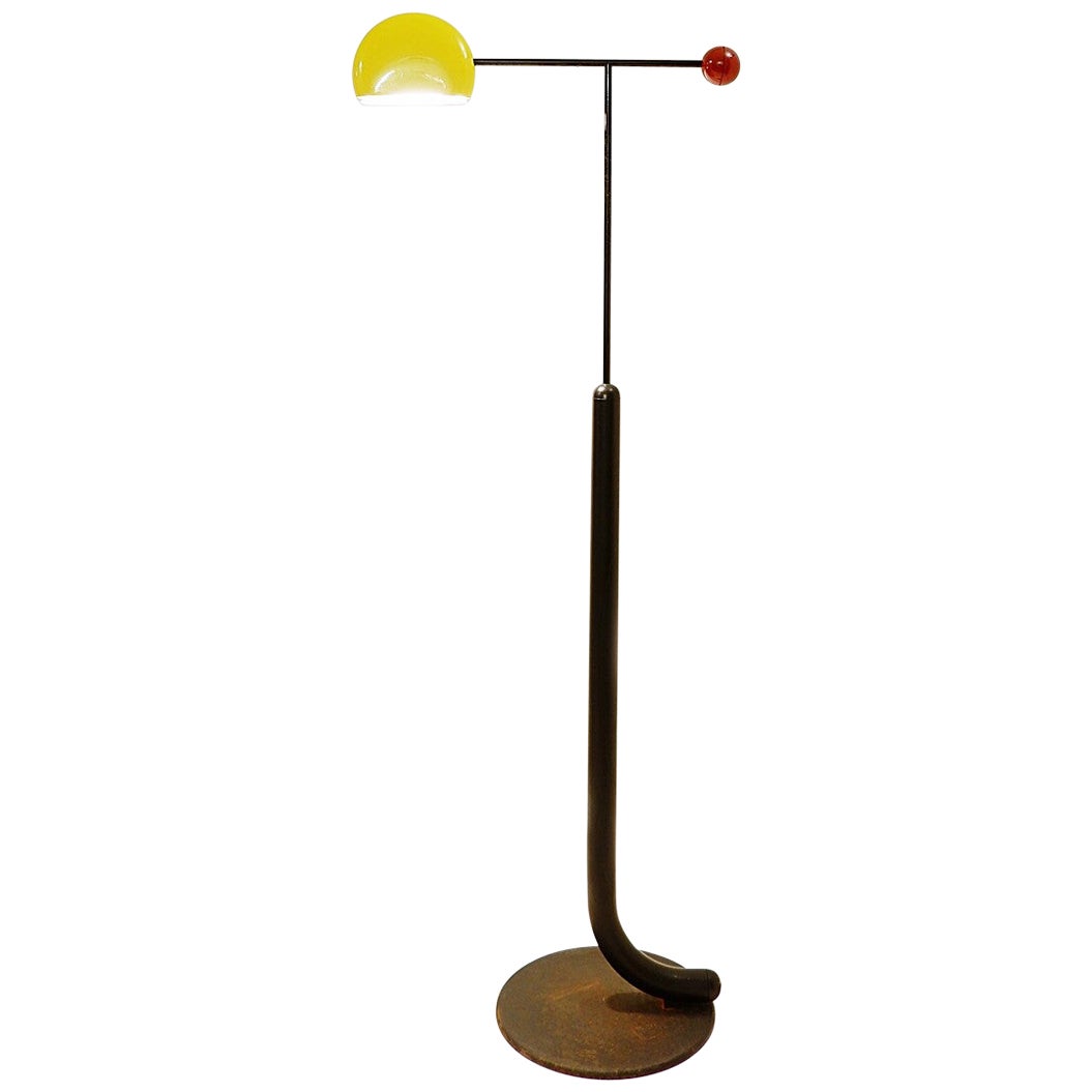 Mid-Century Modern Tomo Floor Lamp by Toshiyuki Kita for Luci Italia, 1980s