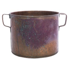 Antique Copper Cooking Pot
