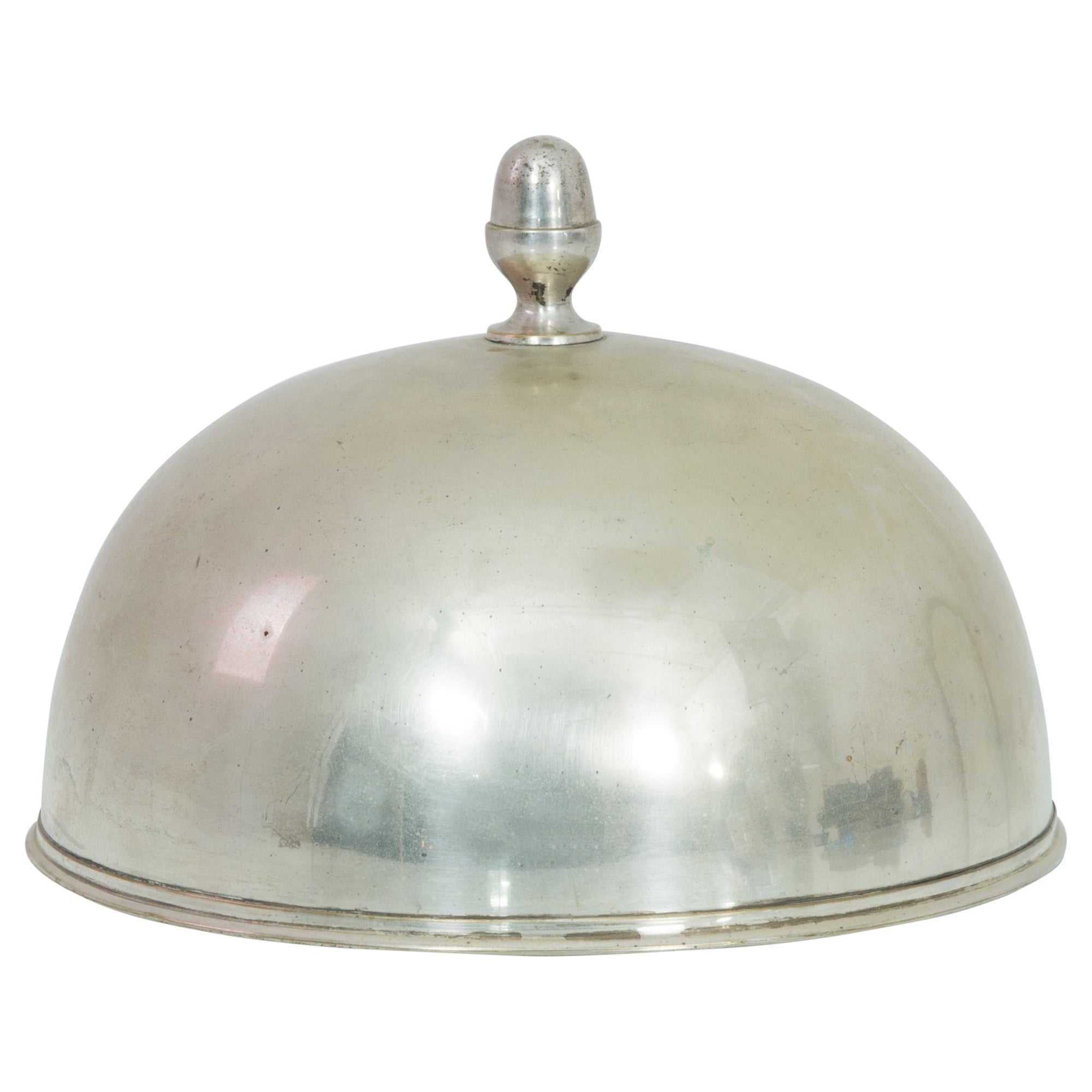 1940s European Silver-Plated Lid