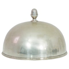 Vintage 1940s European Silver-Plated Lid