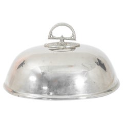 1920s British Silver-Plated Lid