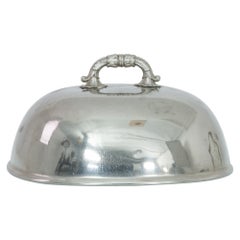 1900s British Silver-Plated Lid
