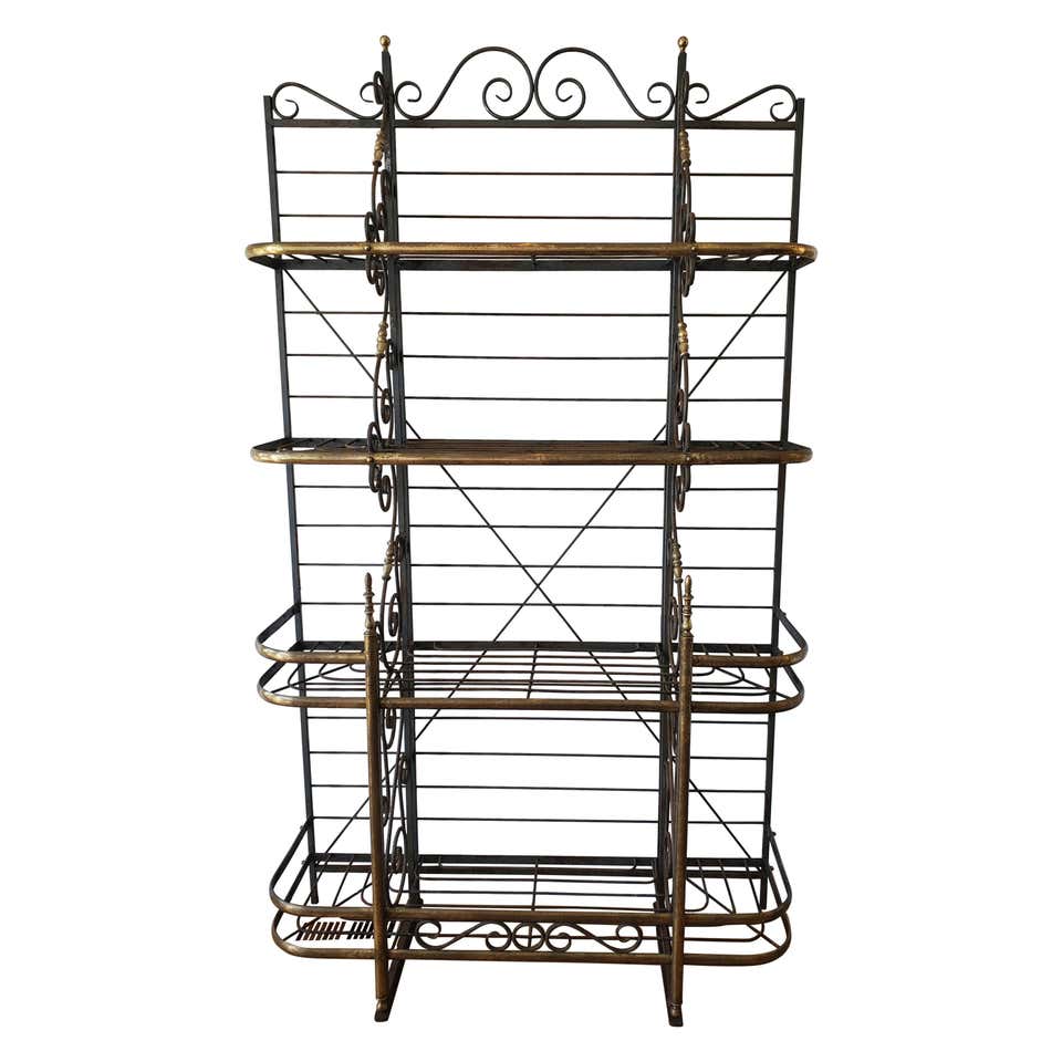 Late 19th Century Corner Baker Rack For Sale at 1stDibs
