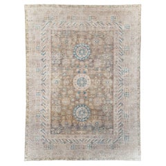 Handmade East Turkestan Khotan Room Size Carpet