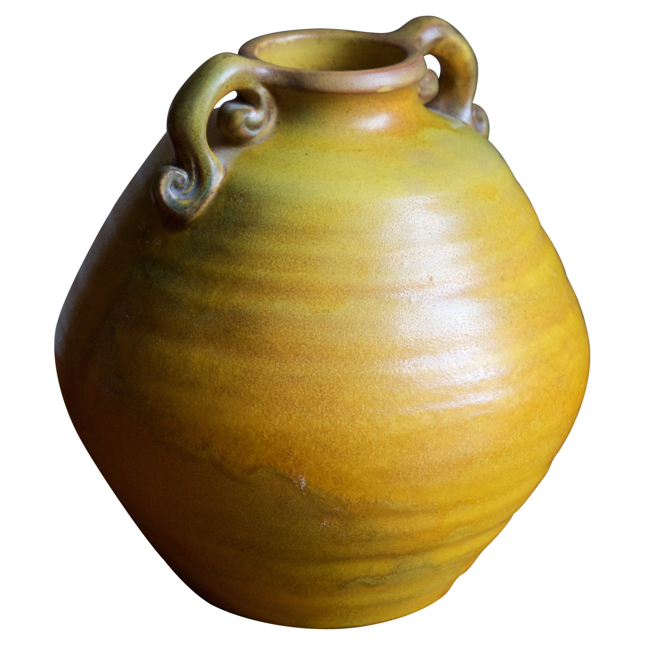 Peter Ipsen Enke, Vase, Glazed Stoneware, Denmark, C 1945