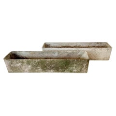 Willy Guhl Concrete Trough Pflanzgefäß aus Beton