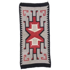 1930's Southwestern-Style Klagetoh-Inspired Kilim Rug