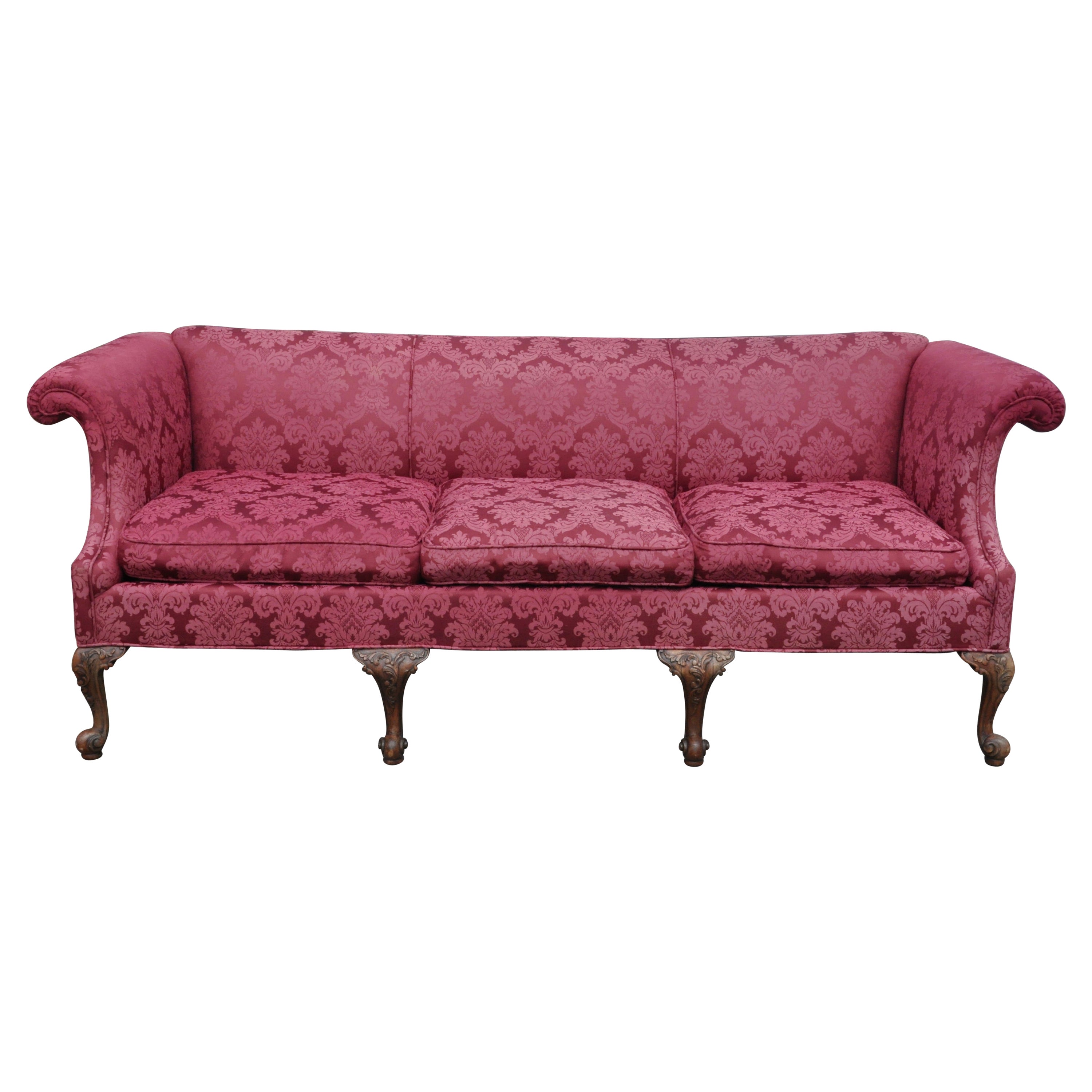 Georgisches Sofa im irischen Stil des frühen 20. Jahrhunderts im Angebot