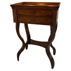 Italian 19th Century Walnut Side Table