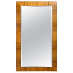 Vintage Modern Rosewood Large Mirror by Milo Baughman for Thayer Coggin