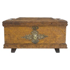 Antique French Wooden Box