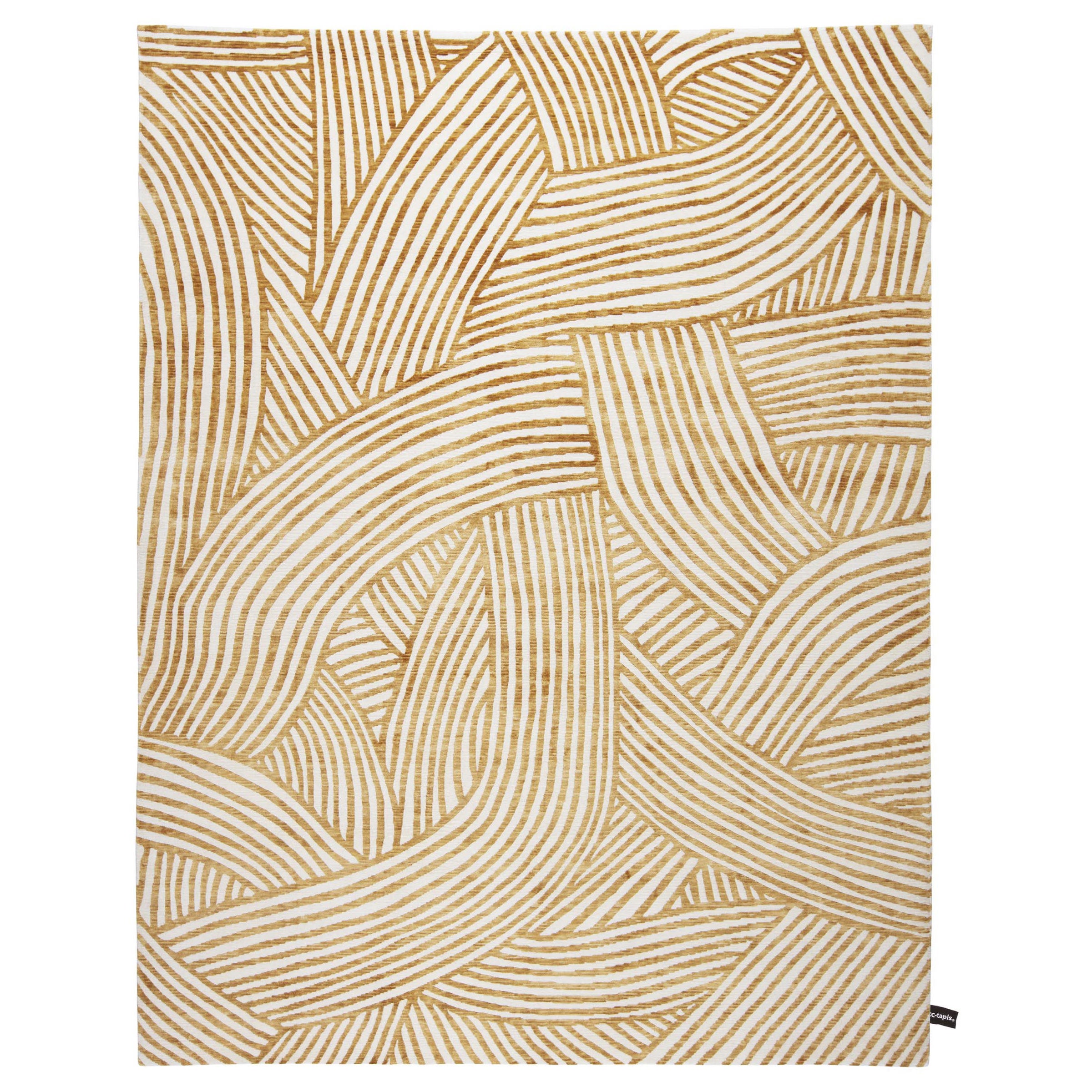 cc-tapis Rug Inky Dhow Gold by Bethan Gray