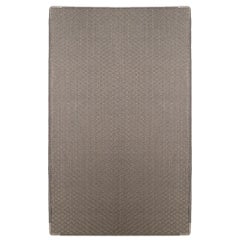 Grey Natural Fiber and Tin Handcrafted Area Rug 9'2"x13'1" by Tapistelar