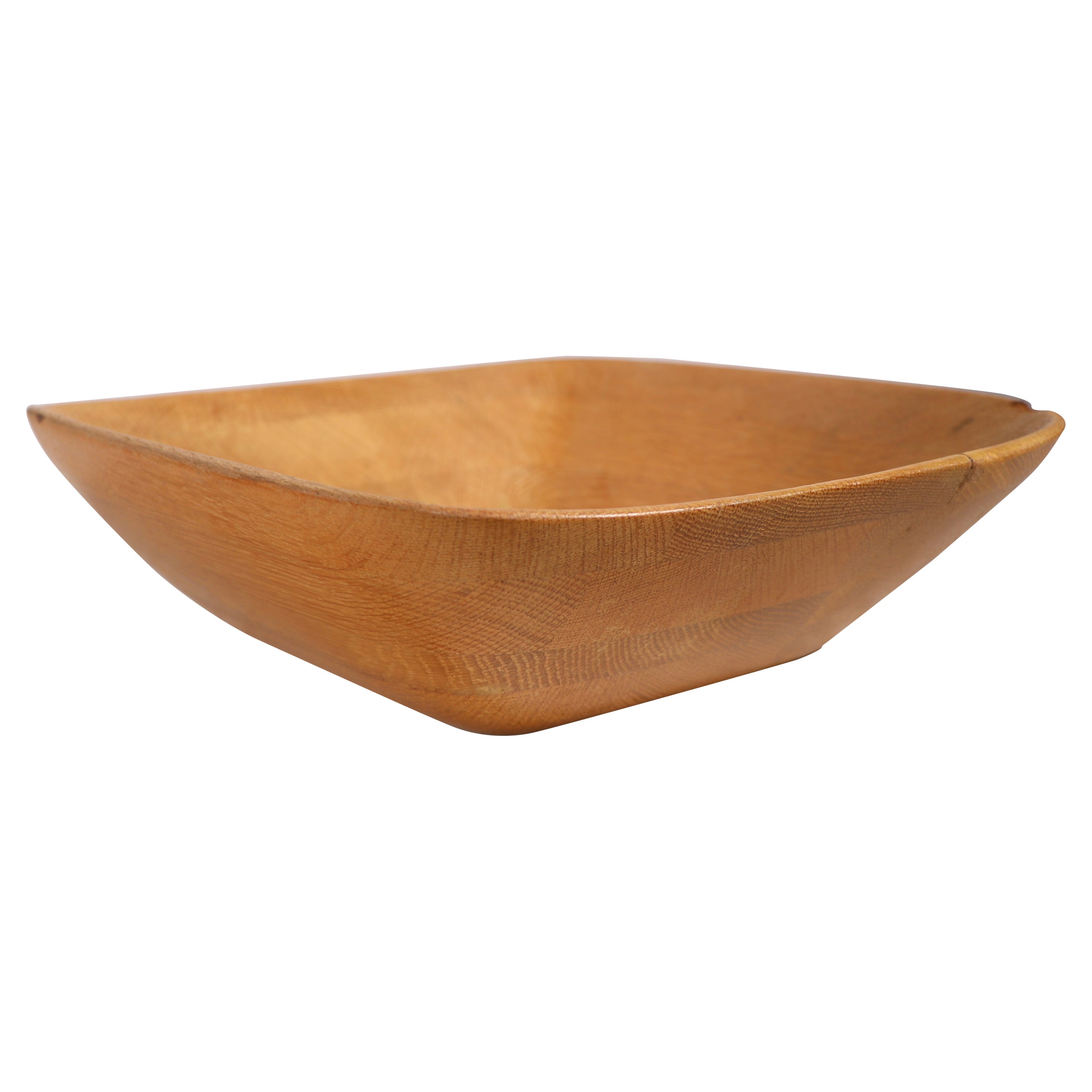 Sculptural Wood Bowl by Mary Wright, Klise For Sale