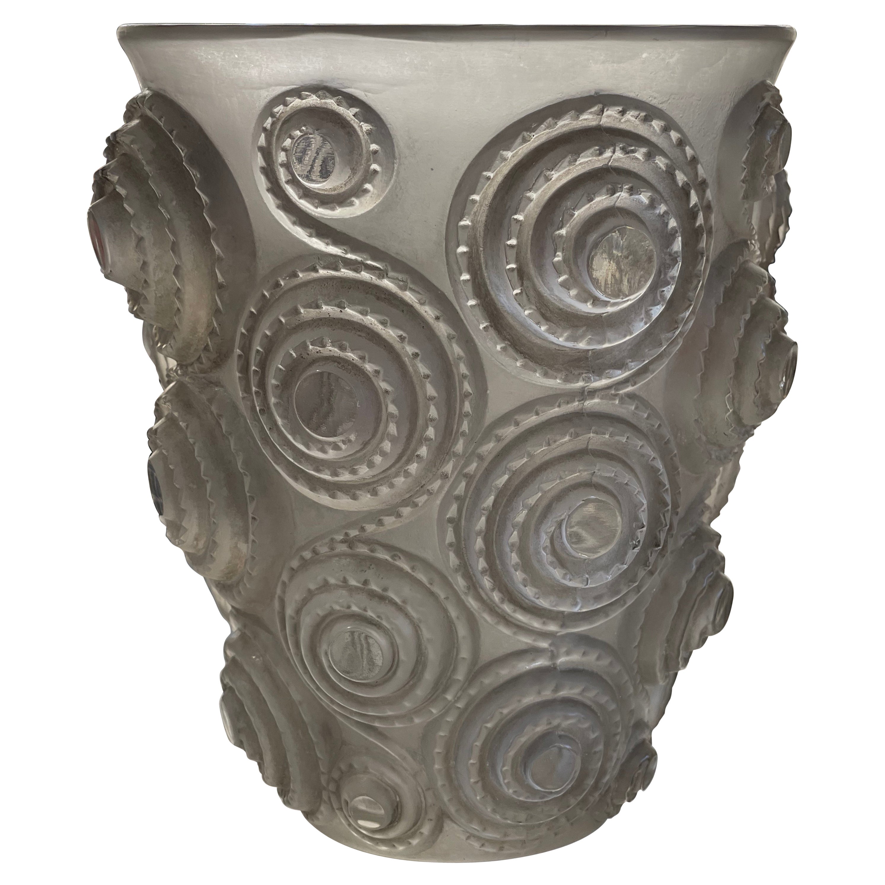 René Lalique Vase "Spirales"