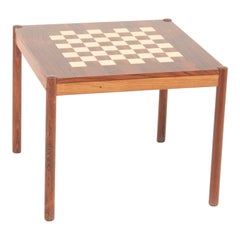 Midcentury Game Table in Rosewood by Georg Petersen, 1960s