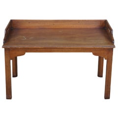 Table basse en acajou de Morganton Tidewater Windsor Early American 70-503