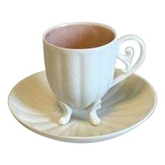 Bing & Grondahl Art Nouveau Mocha Cup with Saucer