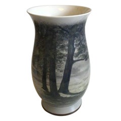 Vintage Bing & Grondahl Art Nouveau Unique Vase