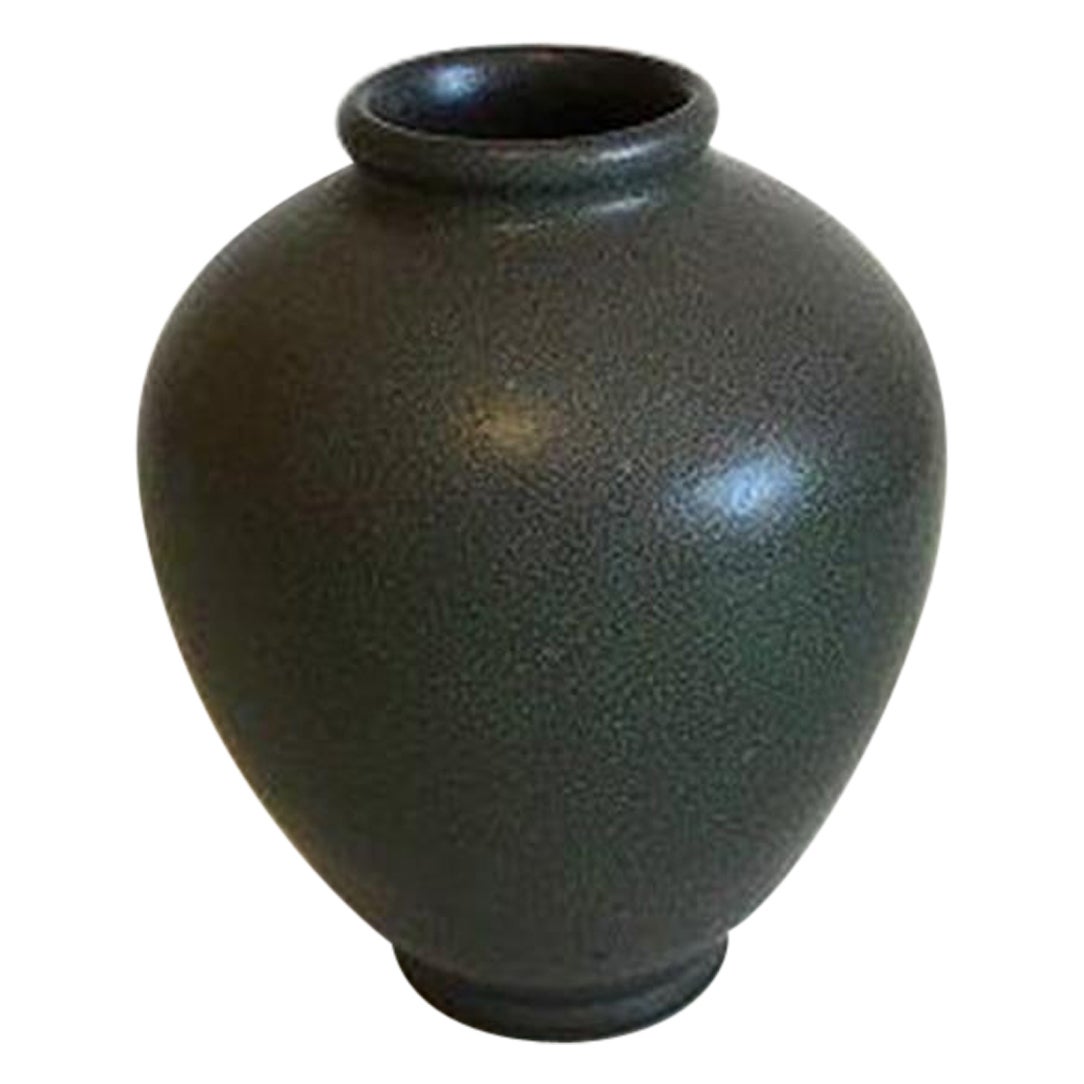 Bing & Grondahl Stoneware Vase No 570 For Sale