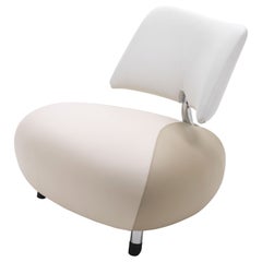 Pallone Chair by Leolux Upholstered in Leather
