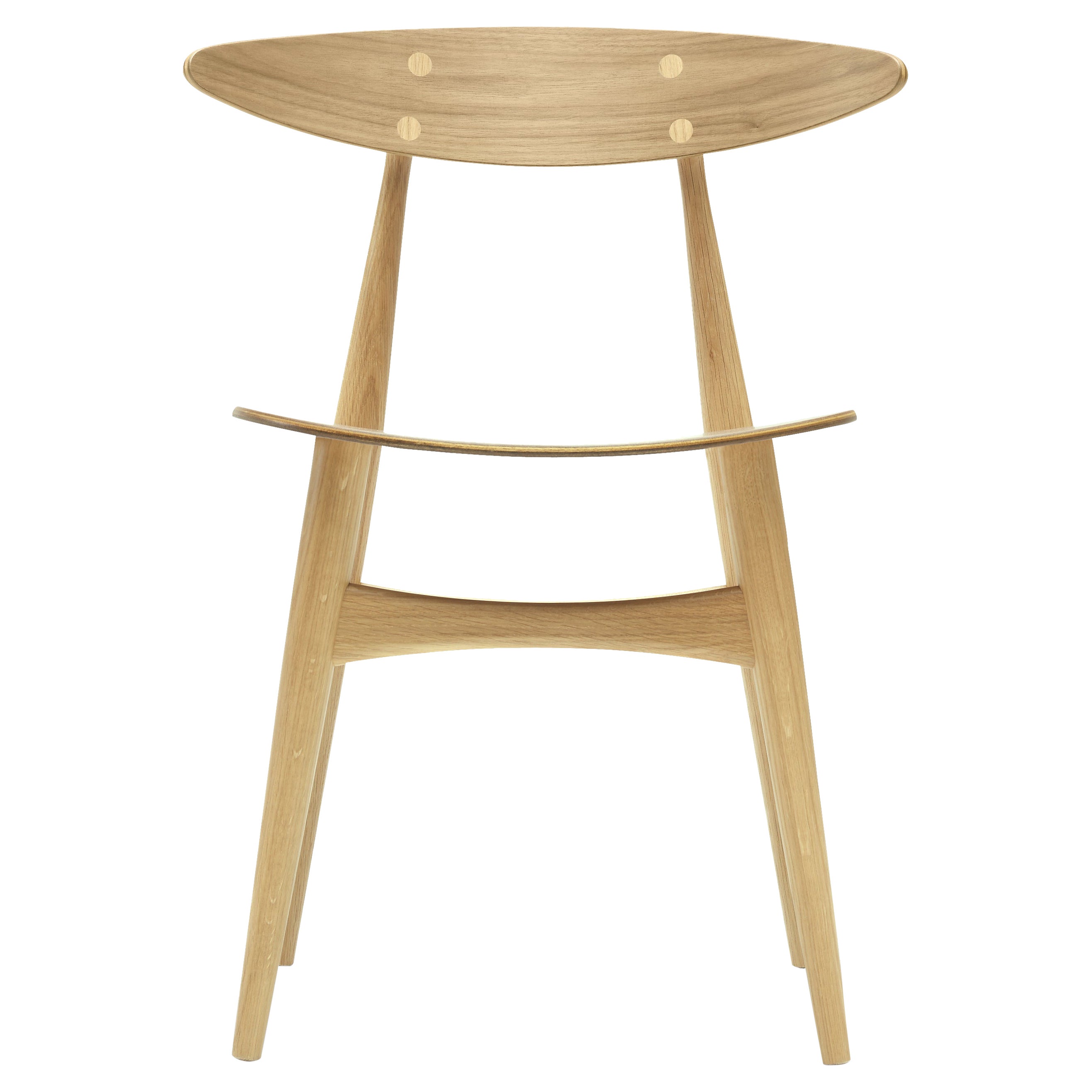 CH33T Dining Chair in Oak Lacquer by Hans J. Wegner